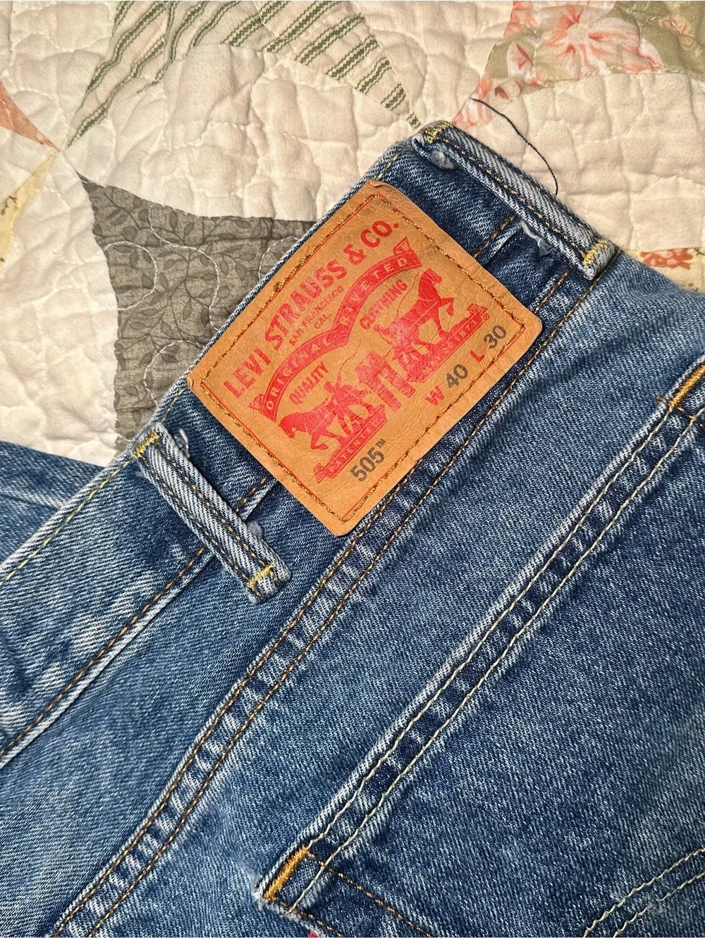 Levi's Men's Classic Blue Relaxed Straight Jeans